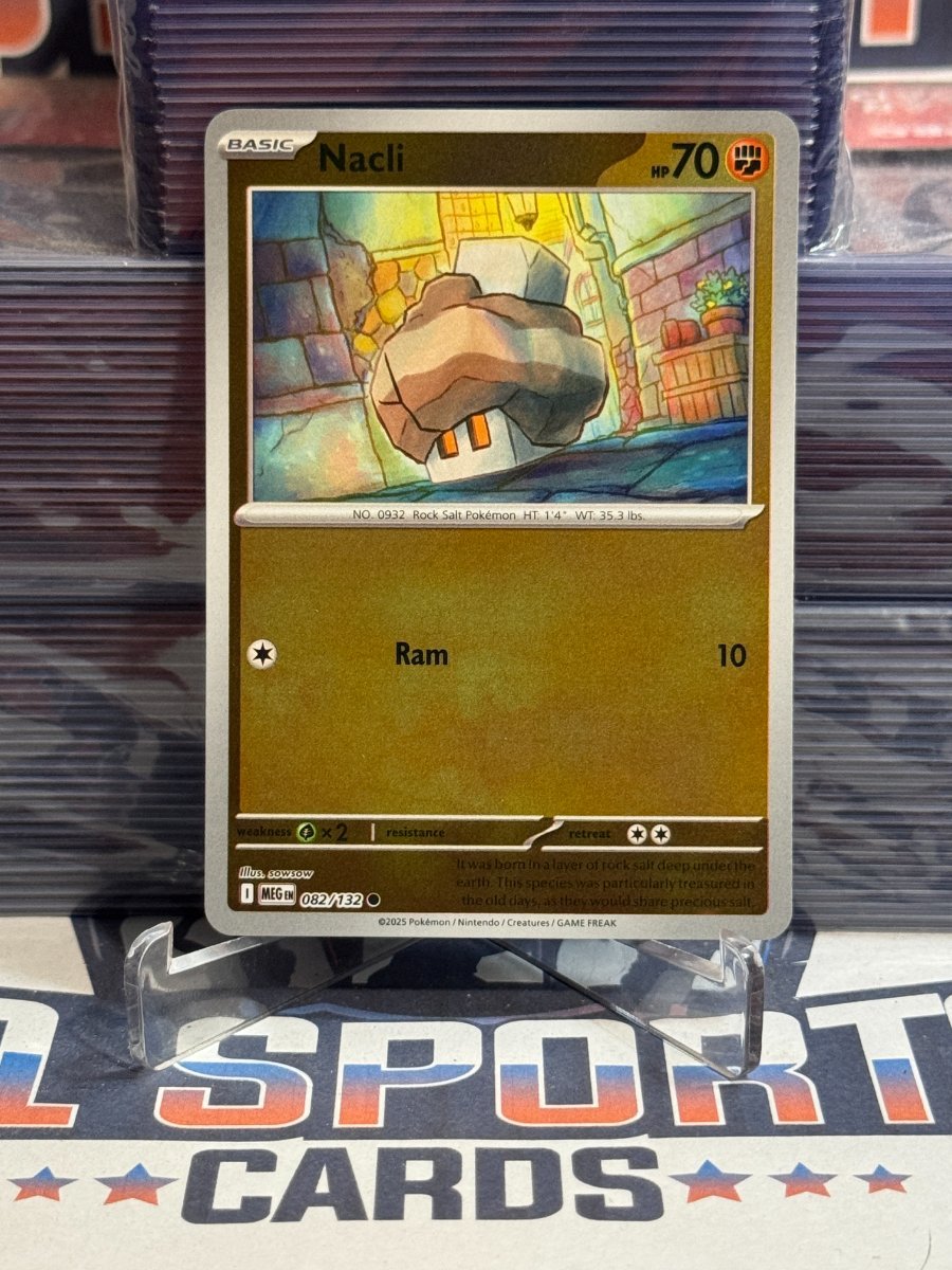Pokemon TCG: Mega Evolutions - Nacli (Reverse Holo, Common) 82