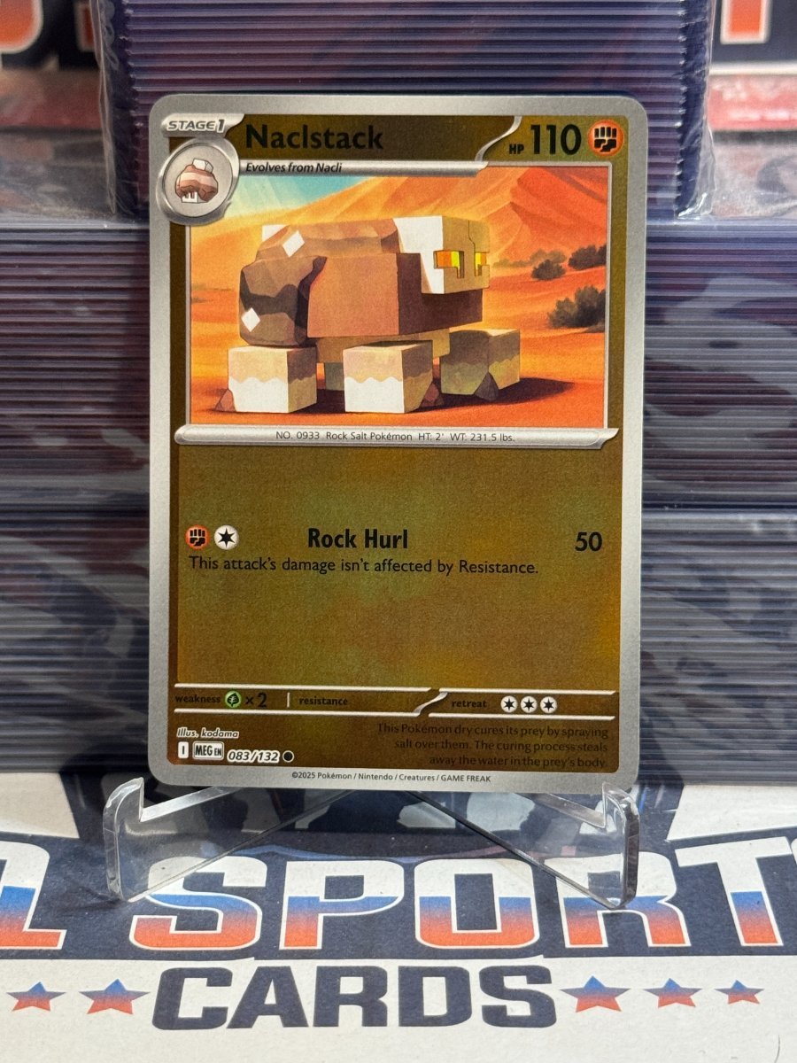 Pokemon TCG: Mega Evolutions - Naclstack (Reverse Holo, Common) 83