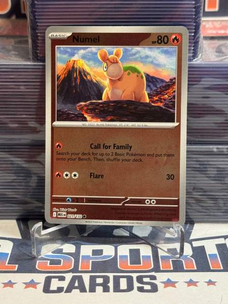 Pokemon TCG: Mega Evolutions - Numel (Reverse Holo, Common) 21