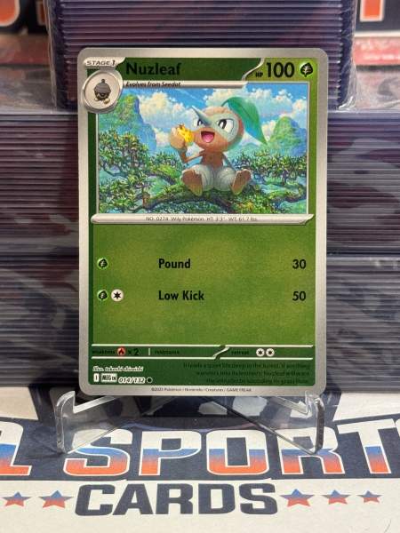 Pokemon TCG: Mega Evolutions - Nuzleaf (Reverse Holo, Common) 24