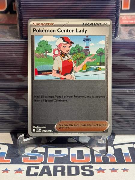 Pokemon TCG: Mega Evolutions - Pokemon Center Lady (Reverse Holo, Common) 123