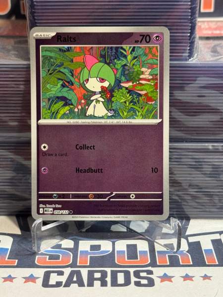 Pokemon TCG: Mega Evolutions - Ralts (Reverse Holo, Common) 58