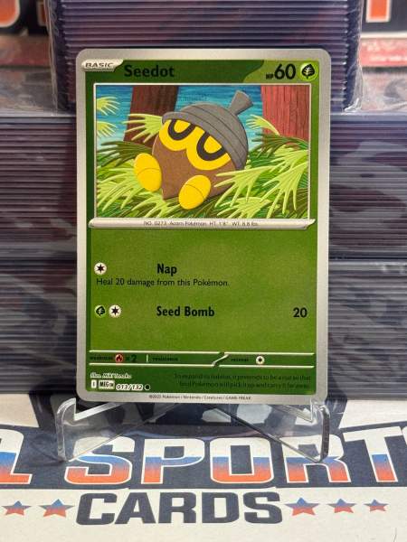 Pokemon TCG: Mega Evolutions - Seedot (Reverse Holo, Common) 13