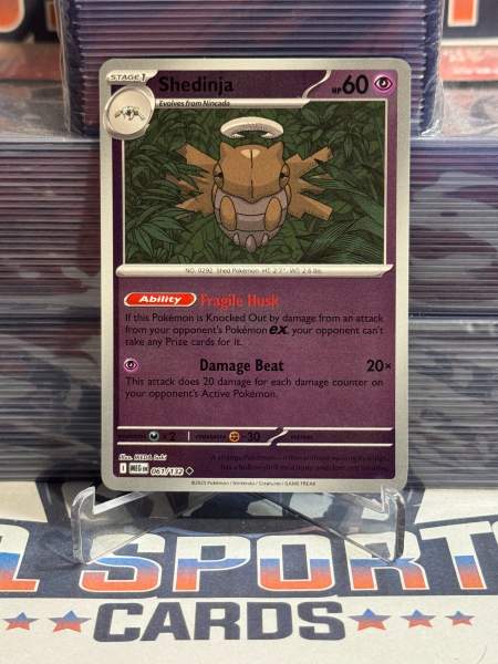 Pokemon TCG: Mega Evolutions - Shedinja (Reverse Holo, Uncommon) 61