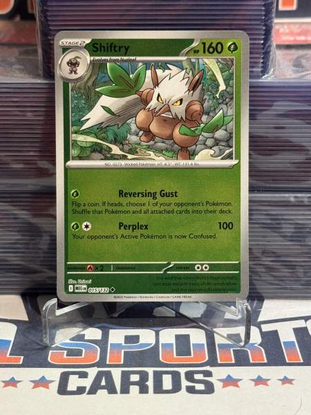 Pokemon TCG: Mega Evolutions - Shiftry (Reverse Holo, Uncommon) 15