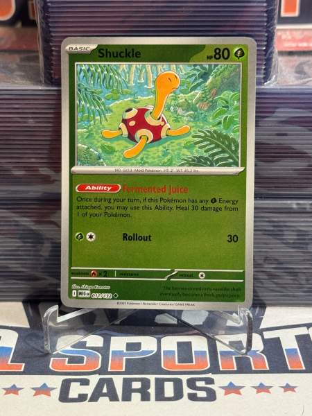 Pokemon TCG: Mega Evolutions - Shuckle (Reverse Holo, Uncommon) 11