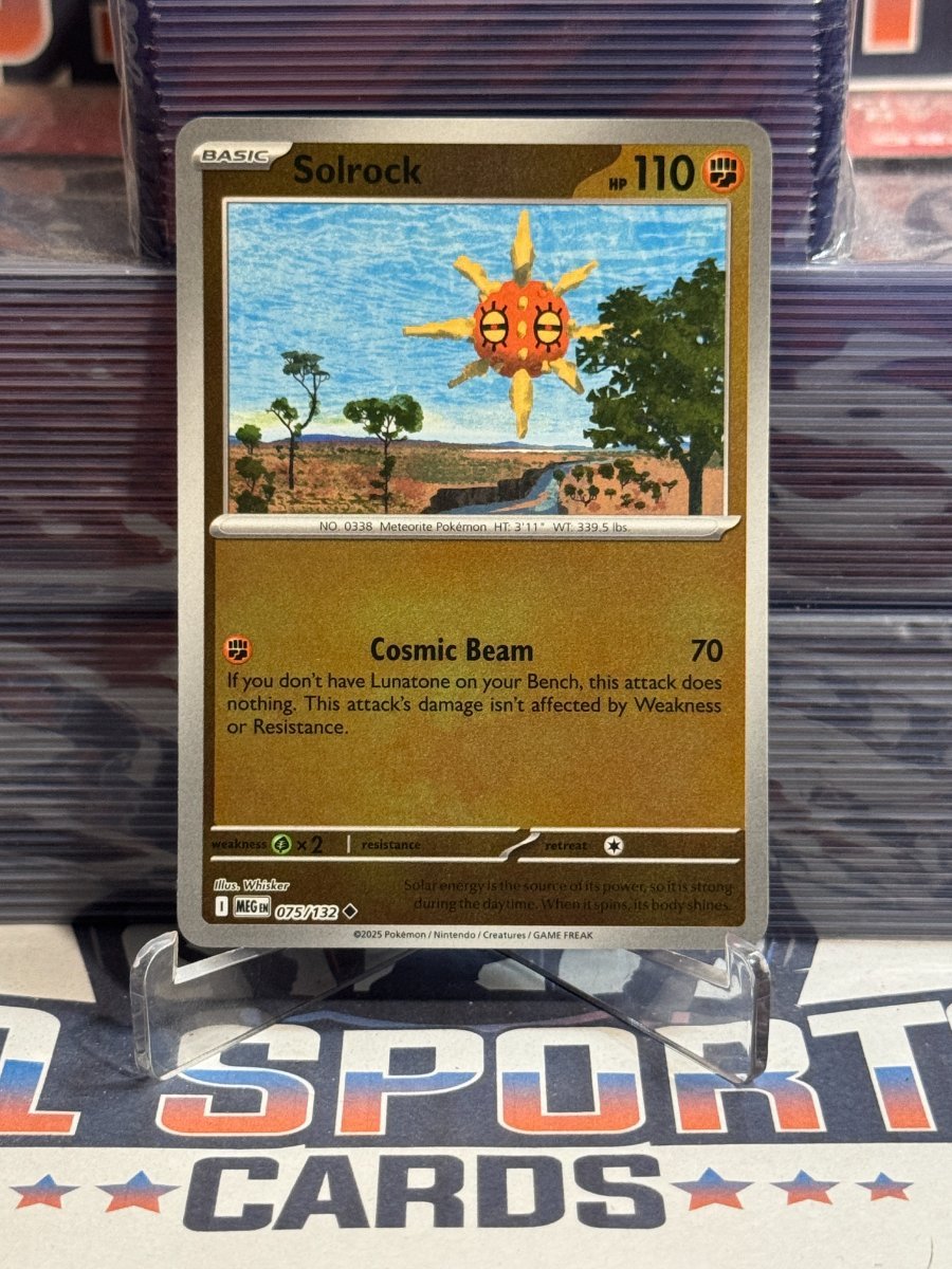 Pokemon TCG: Mega Evolutions - Solrock (Reverse Holo, Uncommon) 75