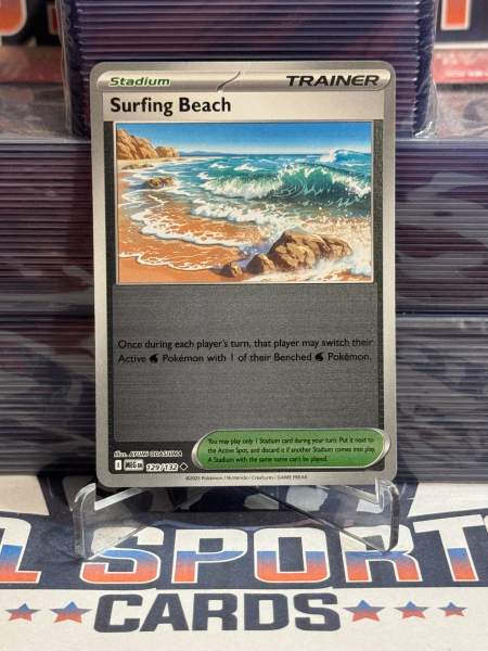Pokemon TCG: Mega Evolutions - Surfing Beach (Reverse Holo, Uncommon) 129