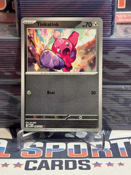 Pokemon TCG: Mega Evolutions - Tinkatink (Reverse Holo, Common) 96