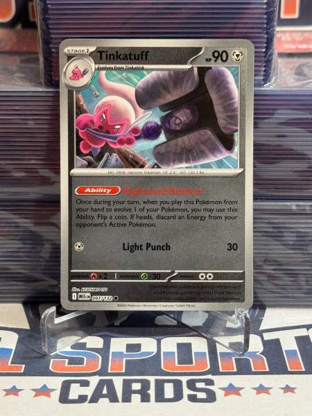 Pokemon TCG: Mega Evolutions - Tinkatuff (Reverse Holo, Common) 97