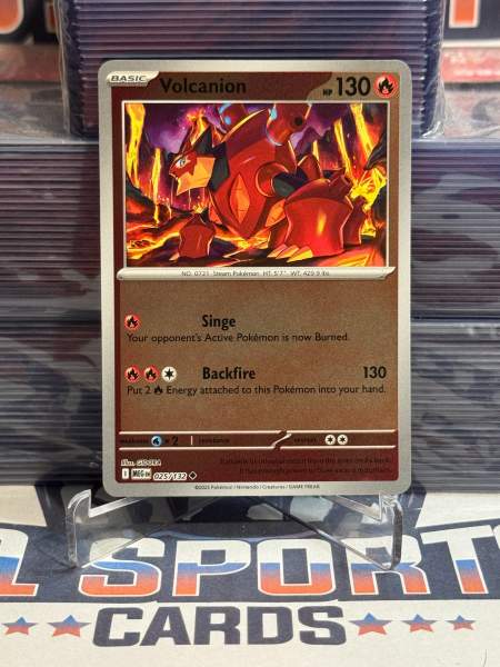 Pokemon TCG: Mega Evolutions - Volcanion (Reverse Holo, Uncommon) 25