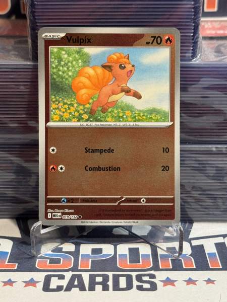 Pokemon TCG: Mega Evolutions - Vulpix (Reverse Holo, Common) 19