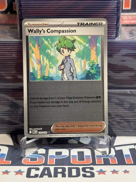 Pokemon TCG: Mega Evolutions - Wally's Compassion (Reverse Holo, Uncommon) 132