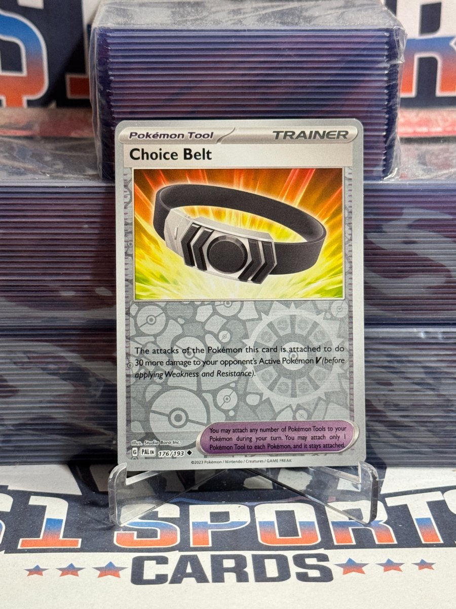 Pokemon TCG: Paldea Evolved - Choice Belt (Reverse Holo, Uncommon) 176