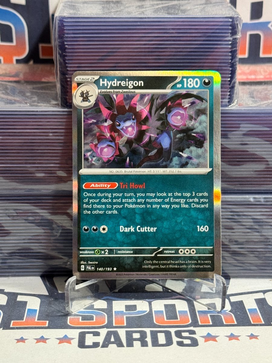 Pokemon TCG: Paldea Evolved - Hydreigon (Holo, Rare) 140