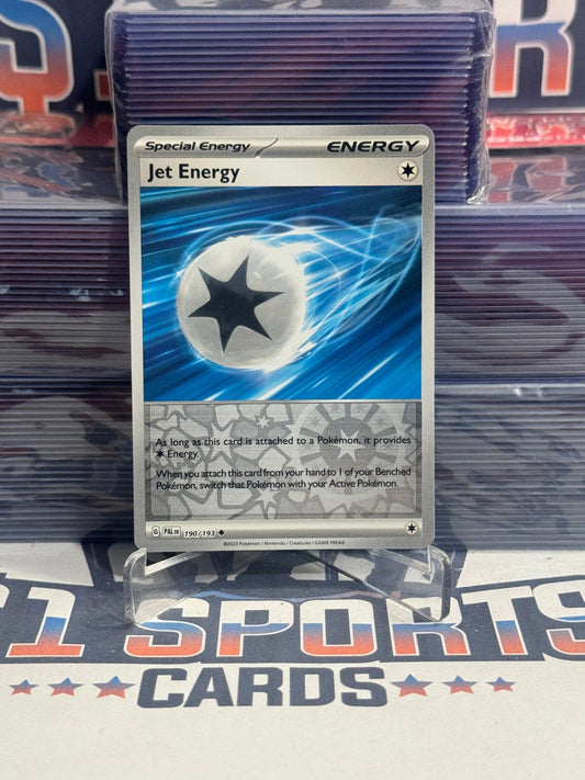 Pokemon TCG: Paldea Evolved - Jet Energy (Reverse Holo, Uncommon) 190