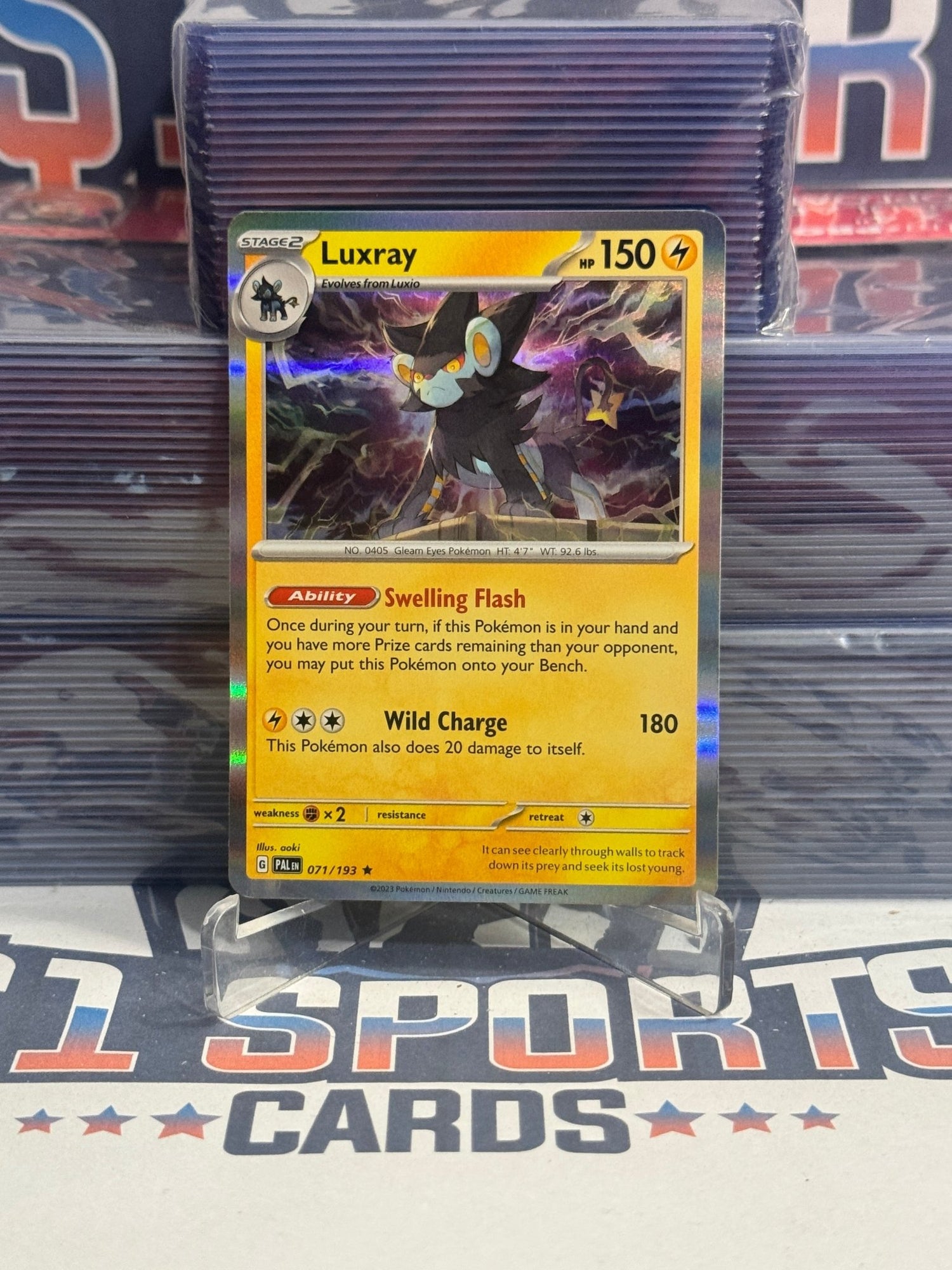 Pokemon TCG: Paldea Evolved - Luxray (Holo, Rare) 71