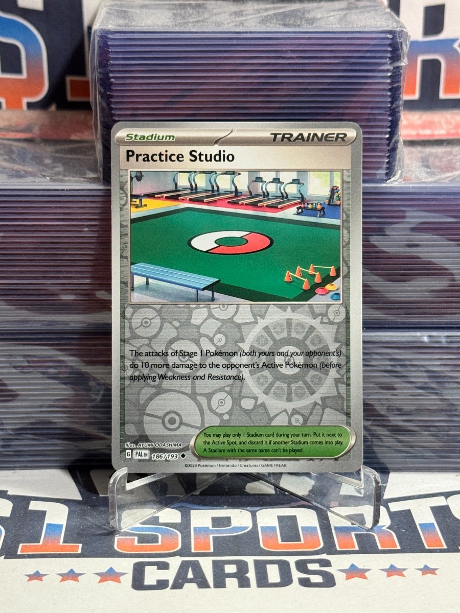 Pokemon TCG: Paldea Evolved - Practice Studio (Reverse Holo, Uncommon) 106
