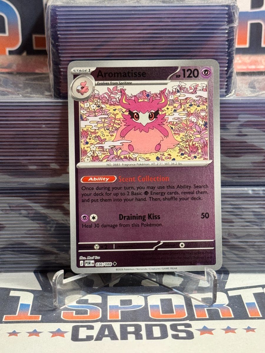 Pokemon TCG: Perfect Order - Aromatisse (Reverse Holo, Uncommon) 36