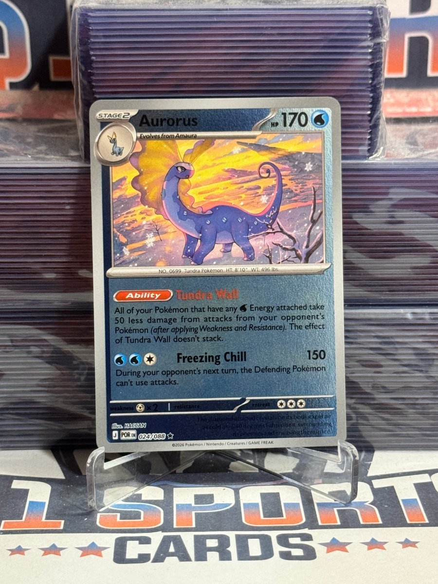 Pokemon TCG: Perfect Order - Aurorus (Reverse Holo, Rare) 24