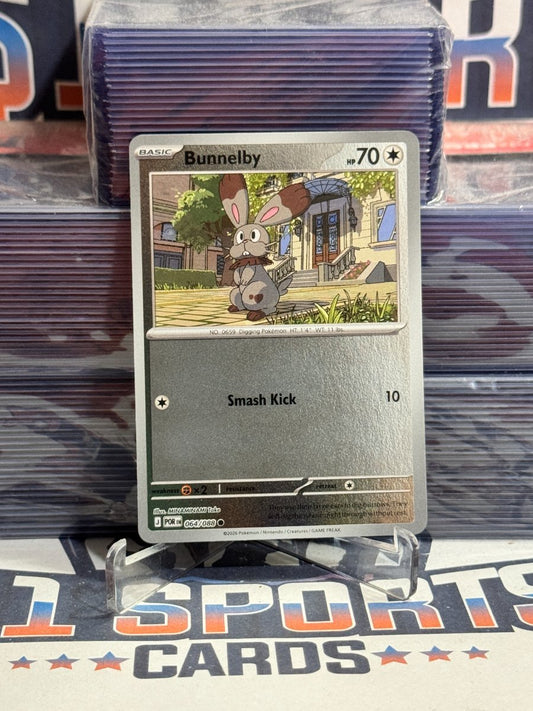 Pokemon TCG: Perfect Order - Bunnelby (Reverse Holo, Common) 64