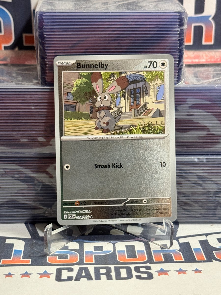 Pokemon TCG: Perfect Order - Bunnelby (Reverse Holo, Common) #64