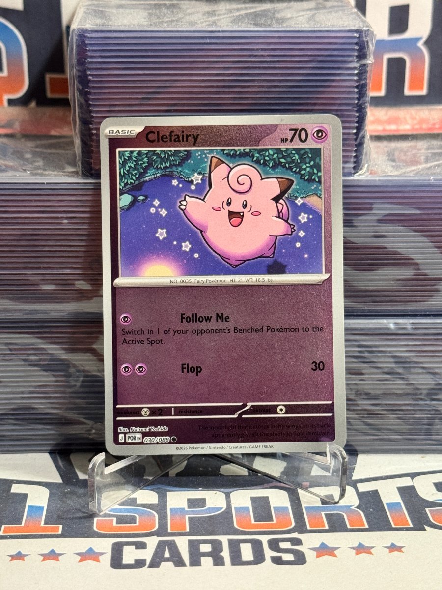 Pokemon TCG: Perfect Order - Clefairy (Reverse Holo, Common) 30