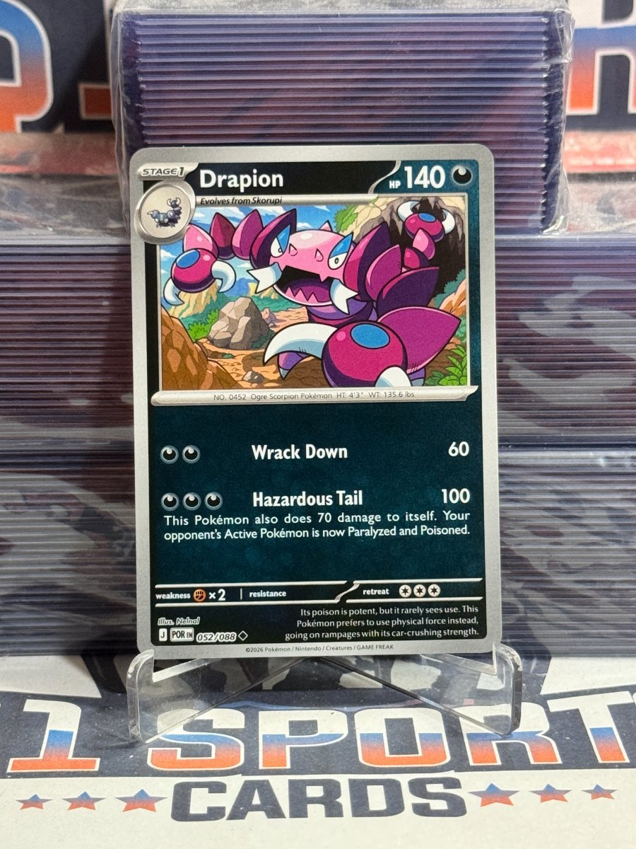 Pokemon TCG: Perfect Order - Drapion (Reverse Holo, Uncommon) 52