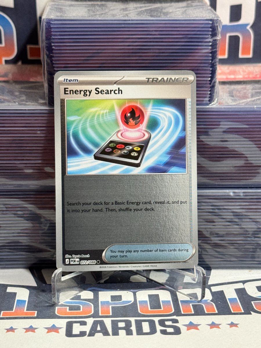 Pokemon TCG: Perfect Order - Energy Search (Reverse Holo, Common) 72