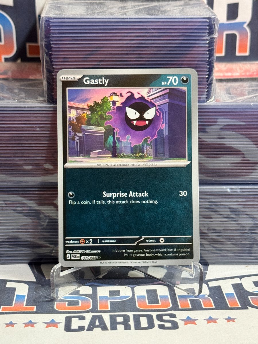 Pokemon TCG: Perfect Order - Gastly (Reverse Holo, Common) 48
