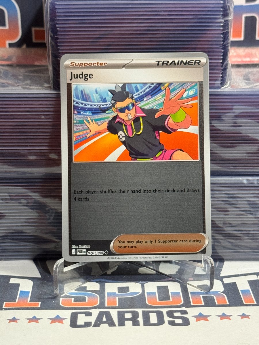 Pokemon TCG: Perfect Order - Judge (Reverse Holo, Uncommon) 76