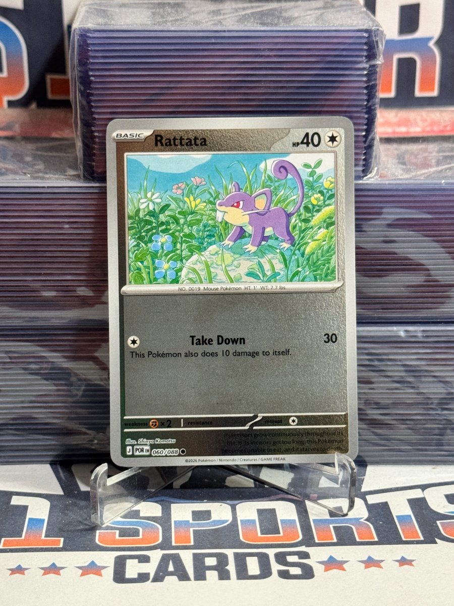 Pokemon TCG: Perfect Order - Rattata (Reverse Holo, Common) 60