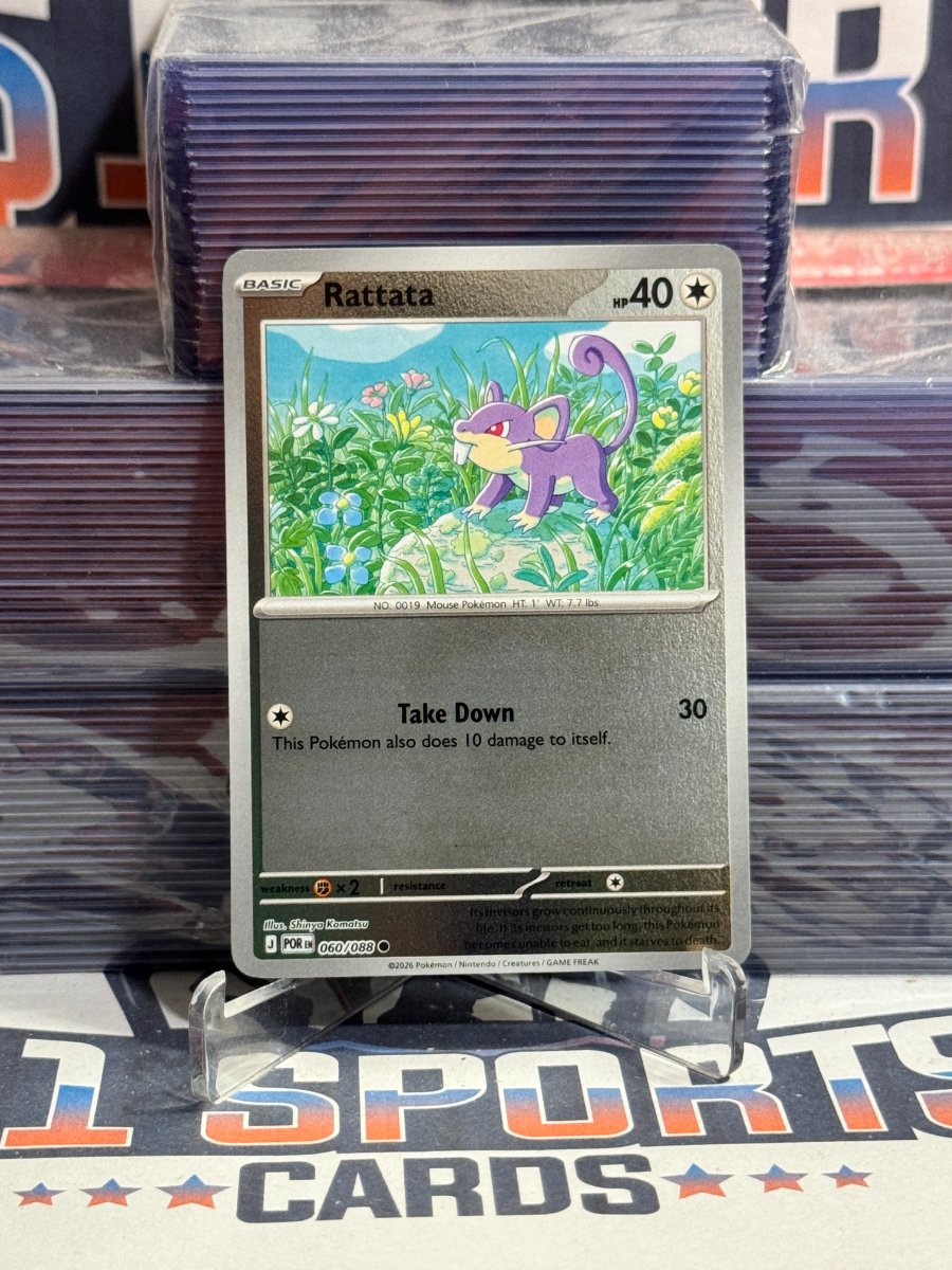 Pokemon TCG: Perfect Order - Rattata (Reverse Holo, Common) #60