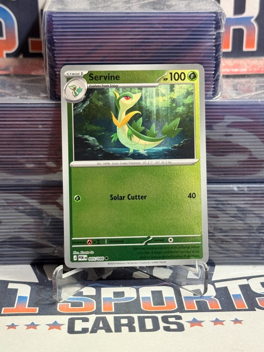 Pokemon TCG: Perfect Order - Servine (Reverse Holo, Common) 5