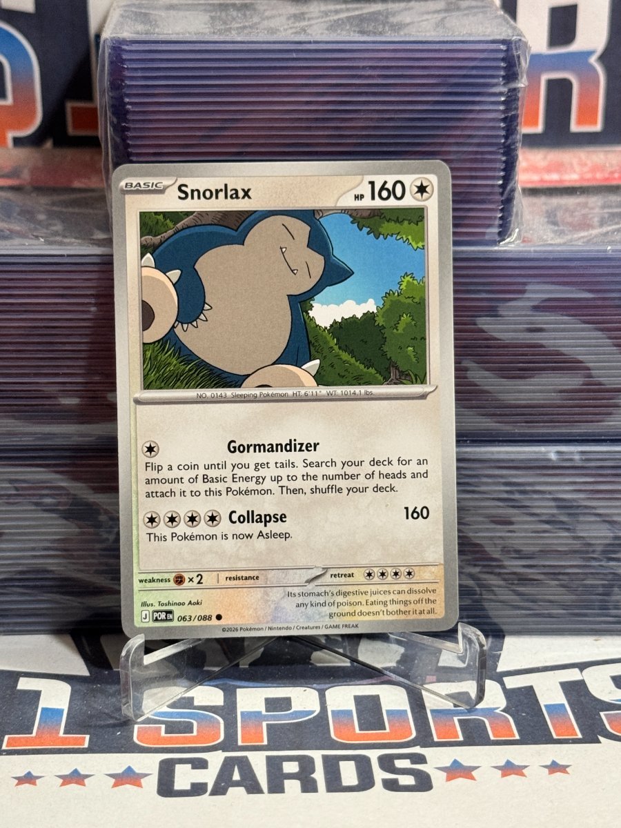 Pokemon TCG: Perfect Order - Snorlax (Common) 63