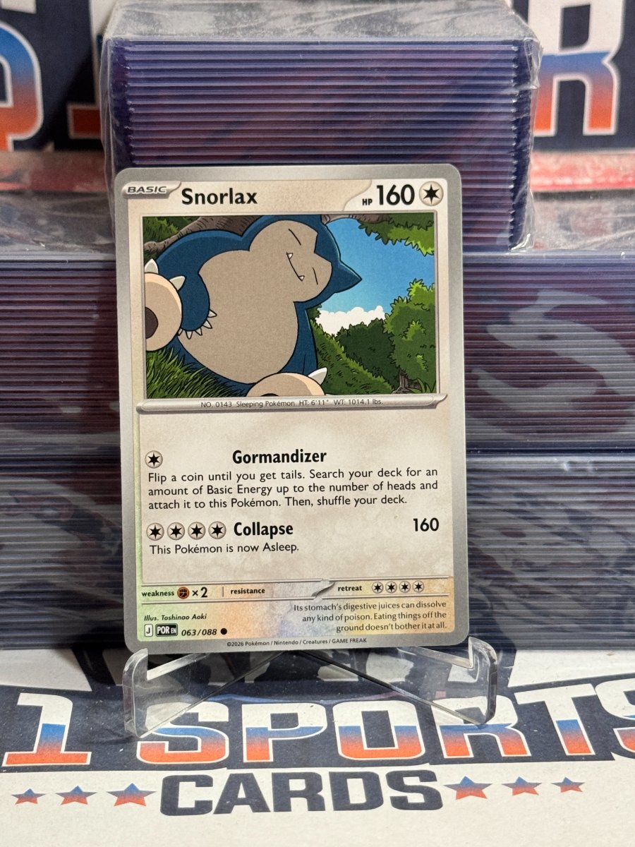 Pokemon TCG: Perfect Order - Snorlax (Common) #63