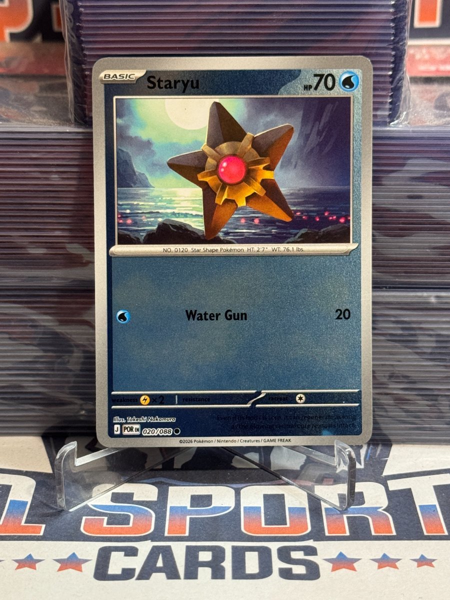Pokemon TCG: Perfect Order - Staryu (Reverse Holo, Common) 120