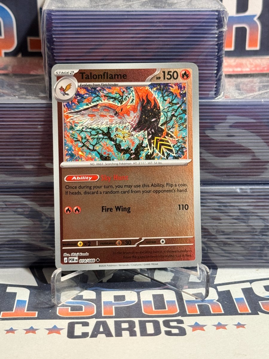 Pokemon TCG: Perfect Order - Talonflame (Reverse Holo, Uncommon) 14