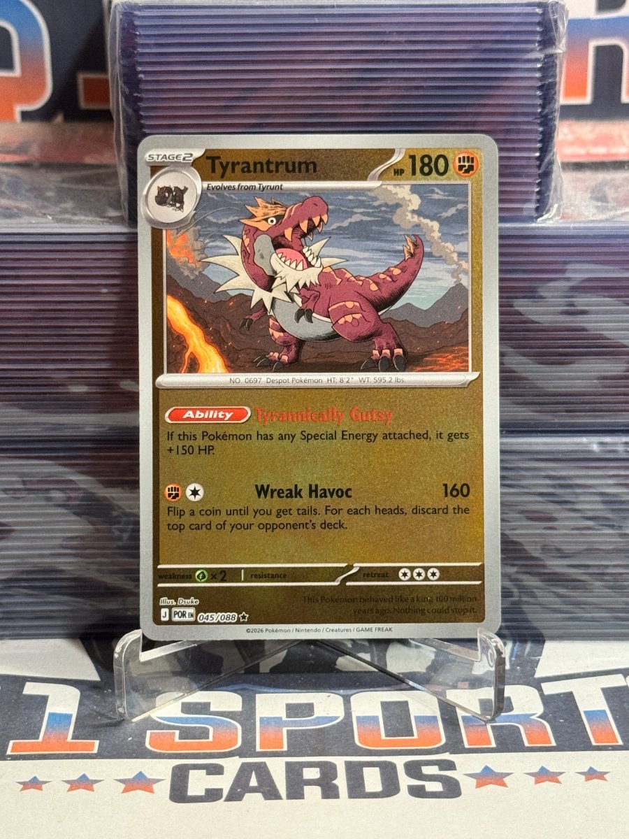 Pokemon TCG: Perfect Order - Tyrantrum (Reverse Holo, Rare) 45