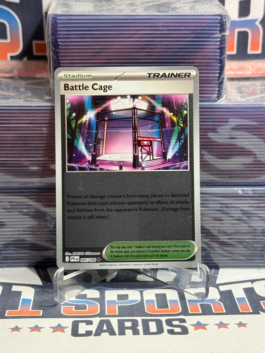 Pokemon TCG: Phantasmal Flames - Battle Cage (Reverse Holo, Uncommon) 85