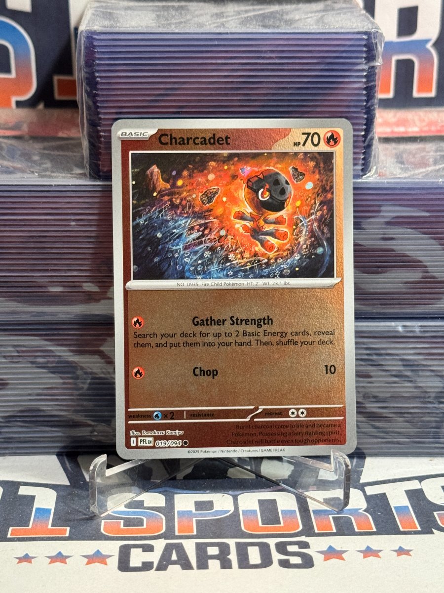 Pokemon TCG: Phantasmal Flames - Charcadet (Reverse Holo, Common) 19