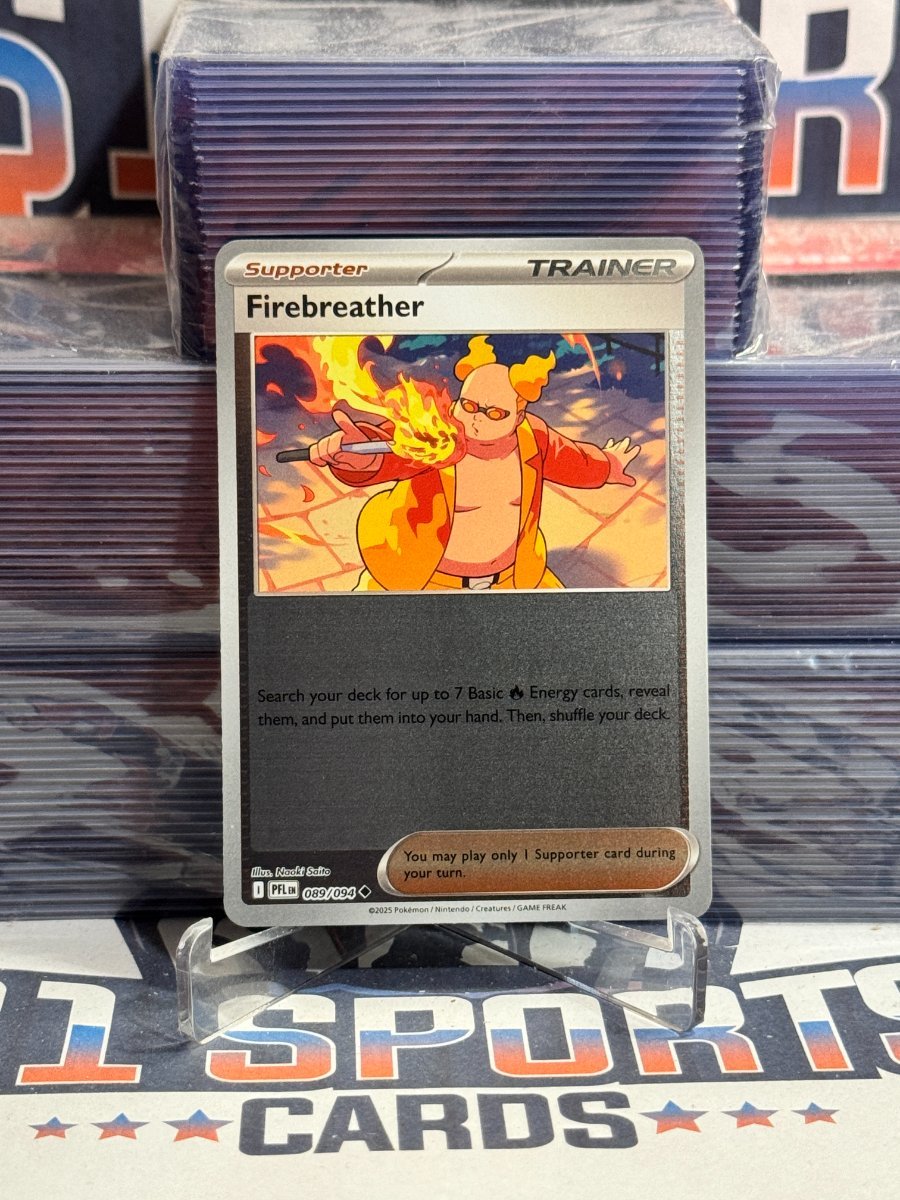 Pokemon TCG: Phantasmal Flames - Firebreather (Reverse Holo, Uncommon) 89