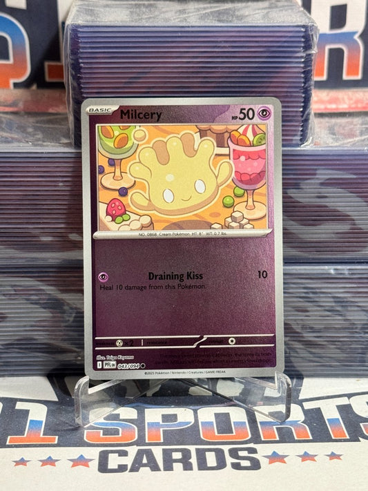 Pokemon TCG: Phantasmal Flames - Milcery (Reverse Holo, Common) 43