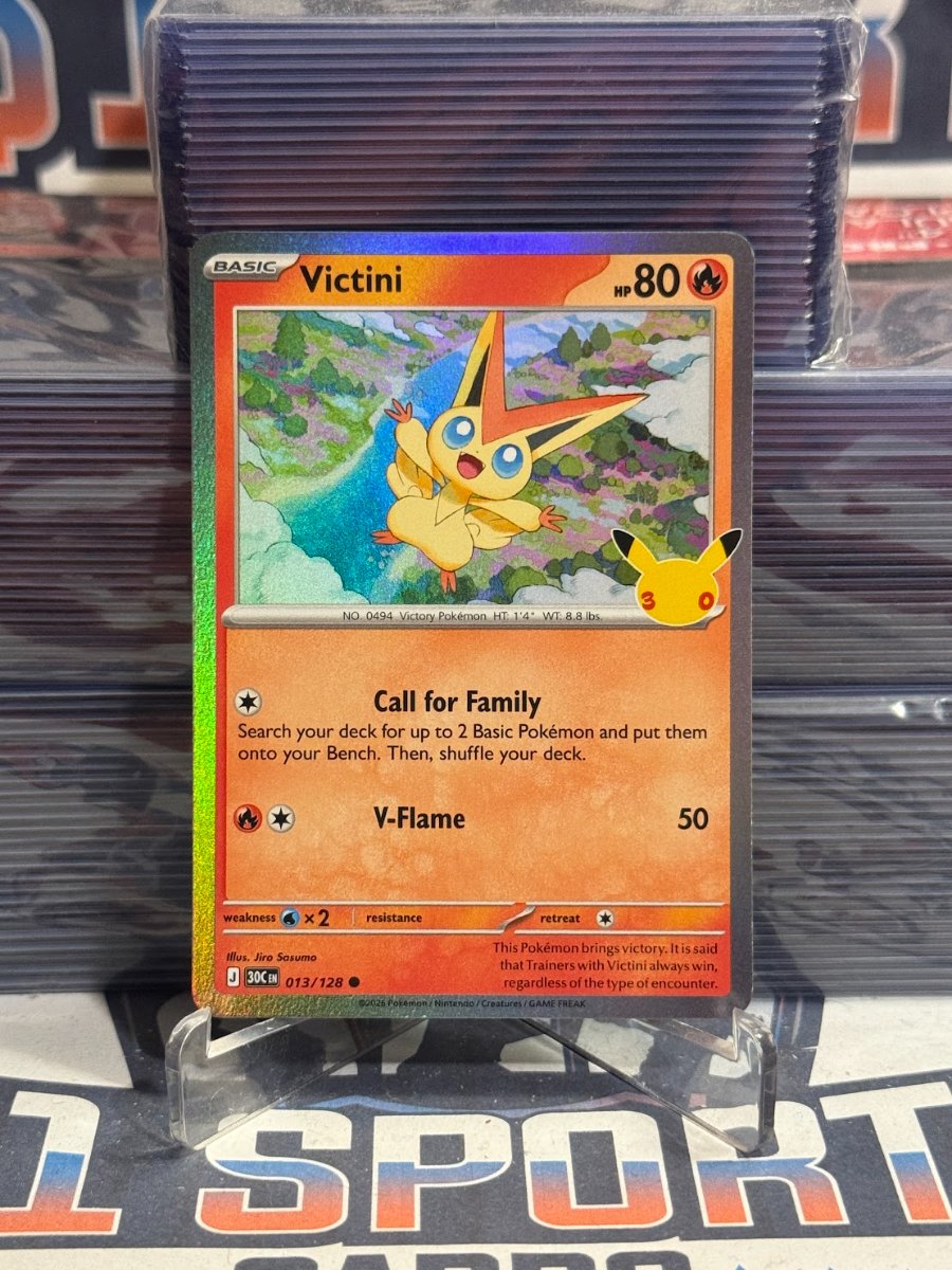 Pokemon TCG: Phantasmal Flames - Victini (Holo, Common) #13