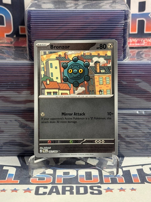 Pokemon TCG: Pitch Black - Bronzor (Reverse Holo, Common) 63
