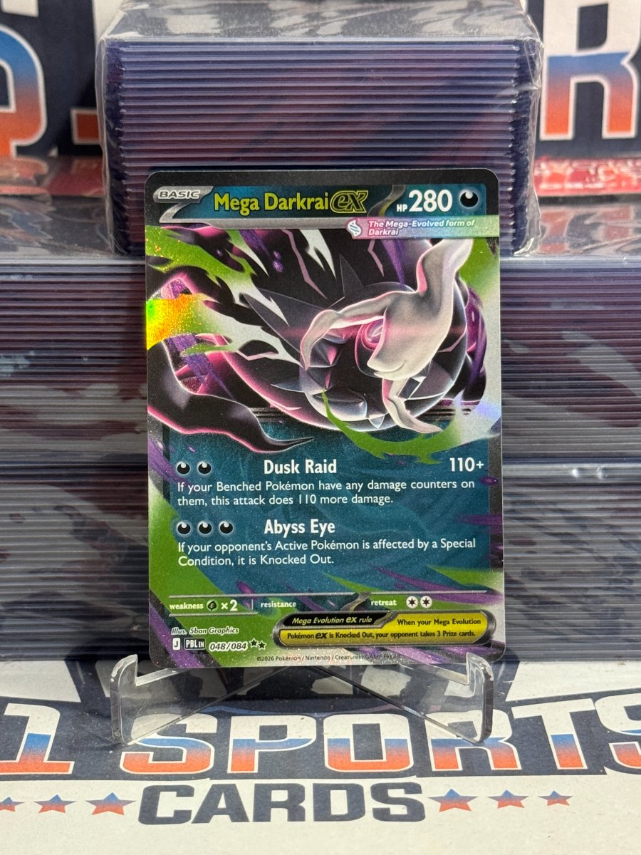 Pokemon TCG: Pitch Black - Mega Darkrai EX (Double Rare) #48