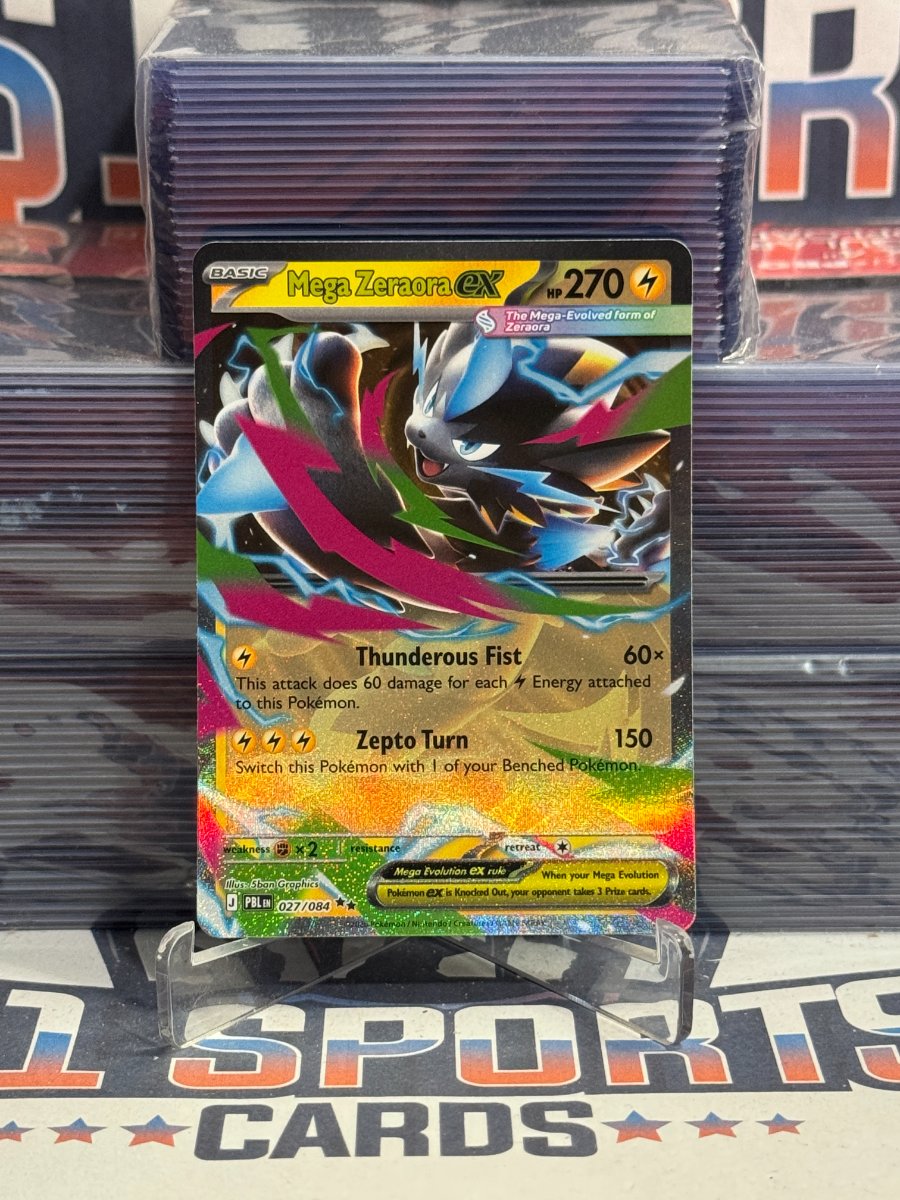 Pokemon TCG: Pitch Black - Mega Zeraora EX (Double Rare) #27
