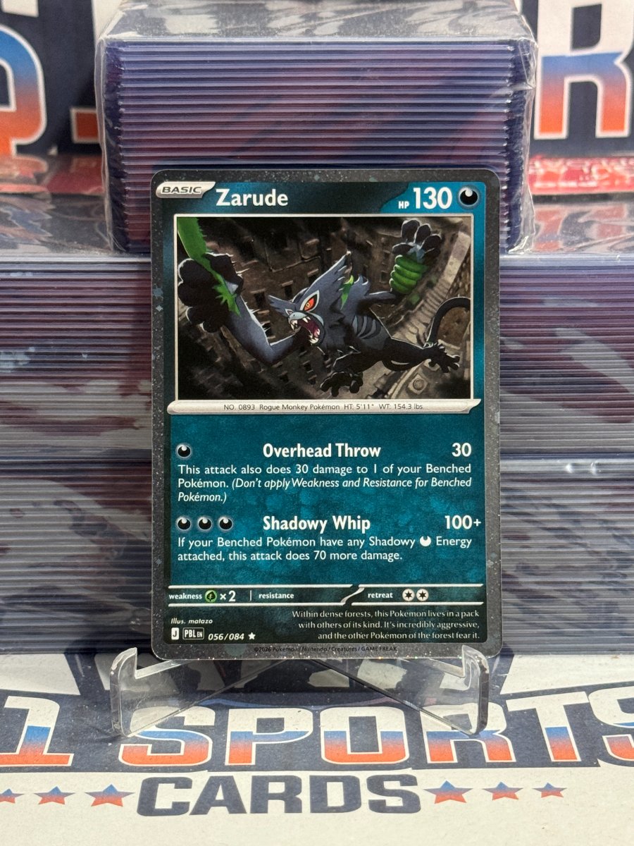 Pokemon TCG: Pitch Black - Zarude (Cosmos Holo, Rare) #56