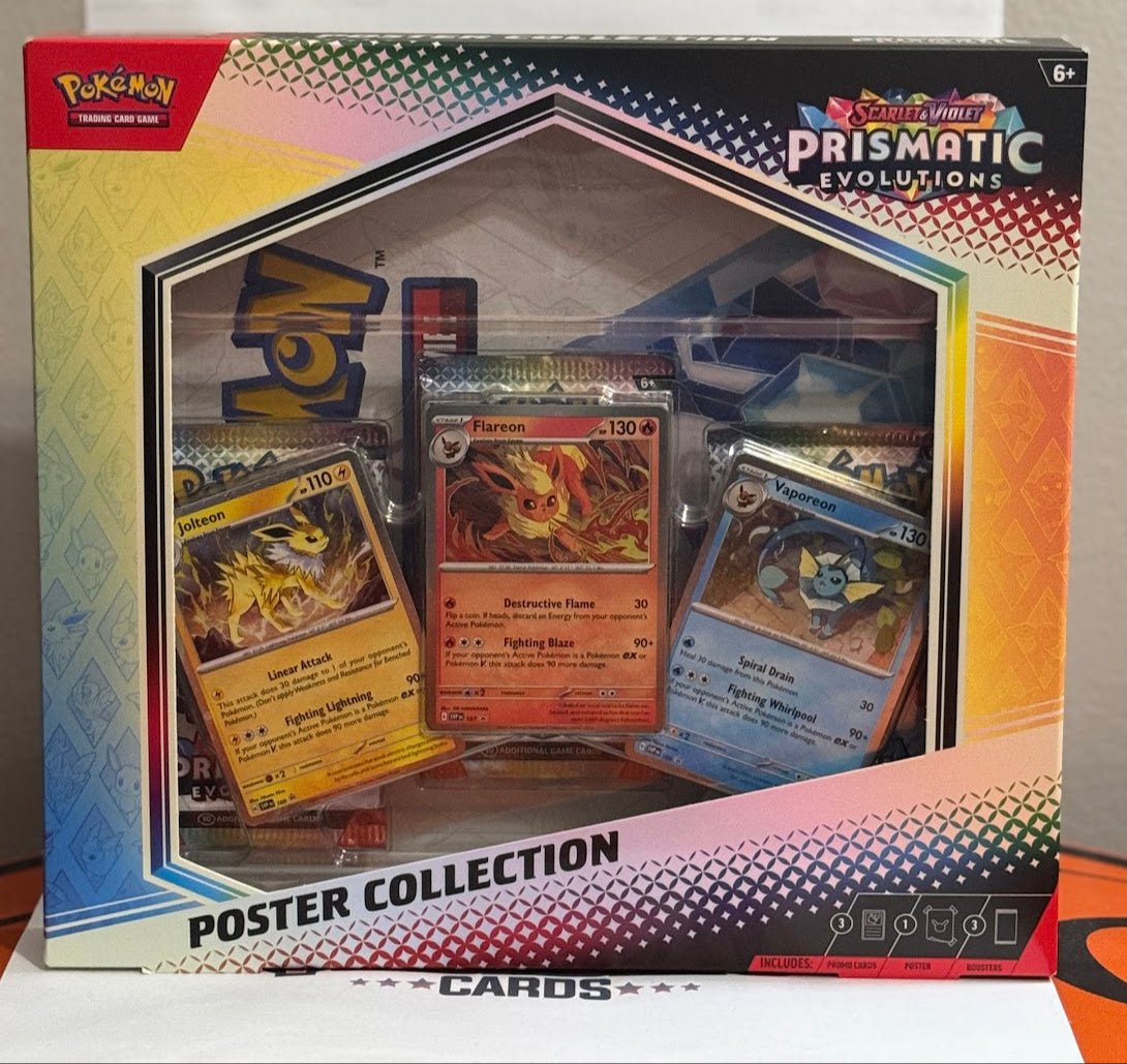 Pokemon TCG: Prismatic Evolutions - Poster Collection Box