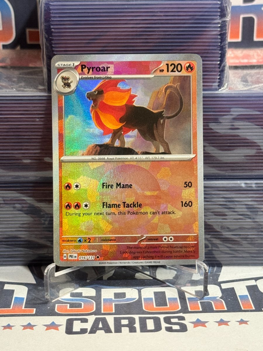 Pokemon TCG: Prismatic Evolutions - Pyroar (Poke Ball, Uncommon) 68